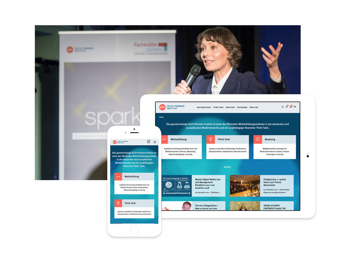 EPI präsentiert mit der neuen Webseite weltweit alle Veranstaltungsformate
