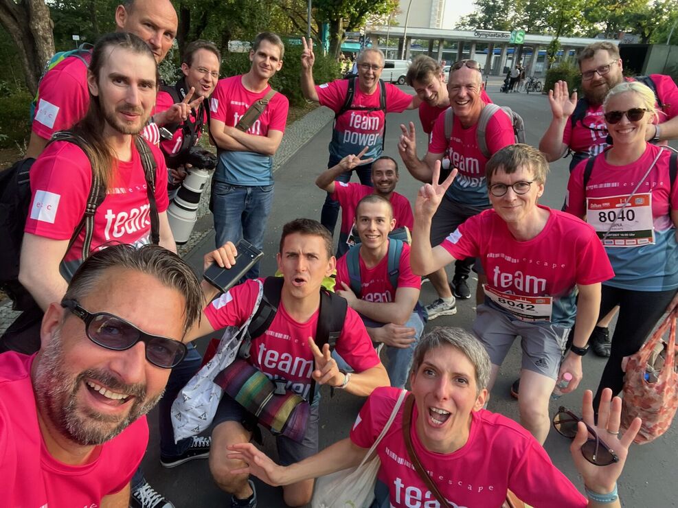 Team Power beim B2Run in Berlin