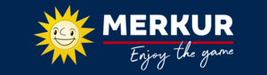 MERKUR – Enjoy the Game Markenlogo der MERKUR GROUP mit Slogan "Enjoy the Game"