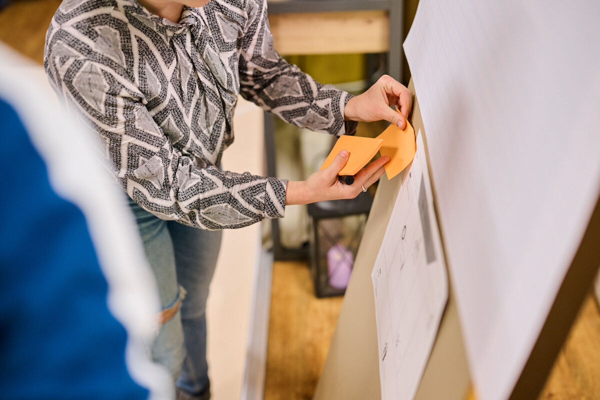 Entwicklung von digitalen Lösungen für die Mitgliedermobilisierung in einem Workshop mit einem Entwicklungsteam