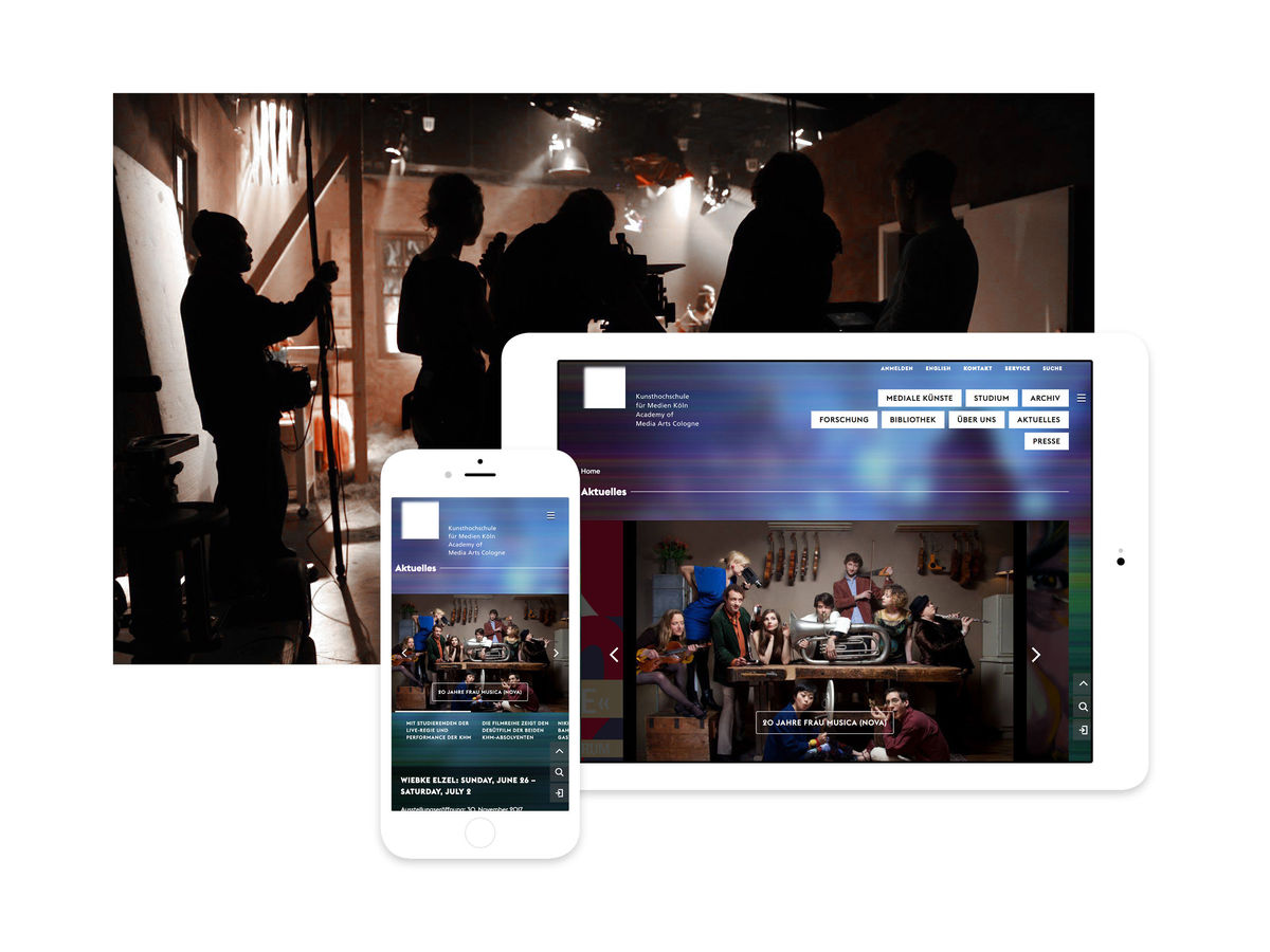 Webseitenrelaunch der KHM durch escape GmbH, Agentur für Softwareentwicklung in Berlin