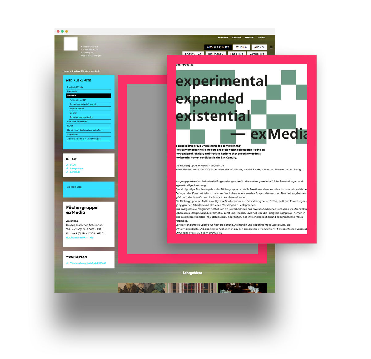 Redaktionssystem cellms für viele Redakteur bei der KHM